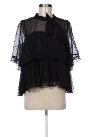 Bluză de femei Zara, Mărime XXL, Culoare Negru, Preț 81,24 Lei