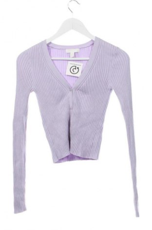 Damen Strickjacke H&M, Größe XS, Farbe Lila, Preis € 15,00