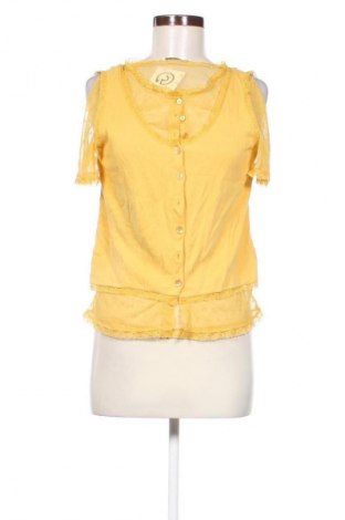 Damen Strickjacke Purificacion Garcia, Größe M, Farbe Gelb, Preis 42,99 €