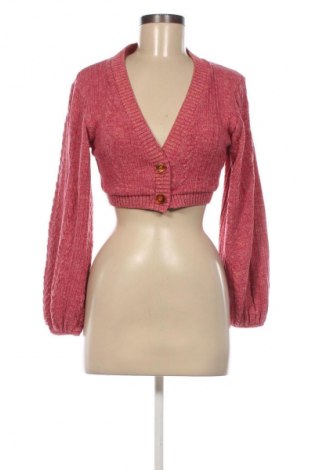 Cardigan de damă Zara, Mărime S, Culoare Roz, Preț 71,05 Lei