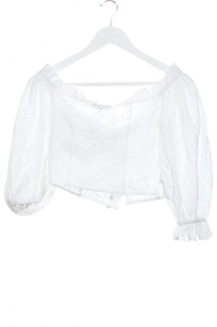 Damenbluse Gina Tricot, Größe XS, Farbe Weiß, Preis 15,99 €