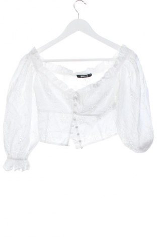 Damenbluse Gina Tricot, Größe XS, Farbe Weiß, Preis 15,99 €