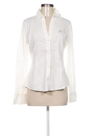 Γυναικείο πουκάμισο Guess By Marciano, Μέγεθος L, Χρώμα Εκρού, Τιμή 52,99 €