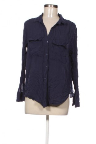 Γυναικείο πουκάμισο H&M, Μέγεθος XL, Χρώμα Μπλέ, Τιμή 12,79 €