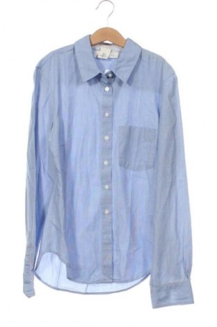 Damenbluse H&M L.O.G.G., Größe XS, Farbe Blau, Preis € 13,00