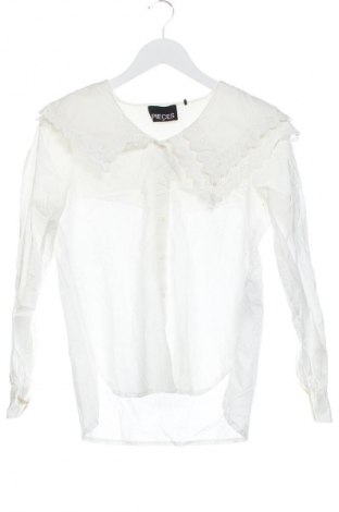 Női ing Pieces, Méret XS, Szín Fehér, Ár 5 469 Ft
