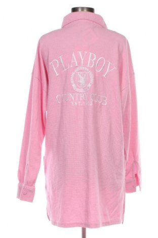 Дамска риза Playboy x Missguided, Размер M, Цвят Розов, Цена 40,00 лв.