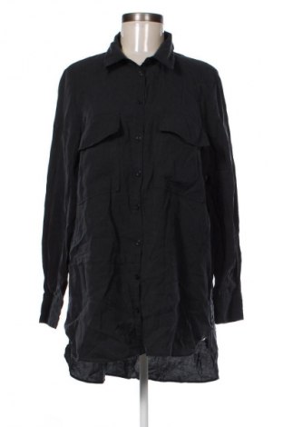 Дамска риза Zara, Размер L, Цвят Черен, Цена 27,99 лв.