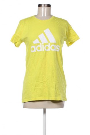 Tricou de femei Adidas, Mărime M, Culoare Galben, Preț 91,99 Lei