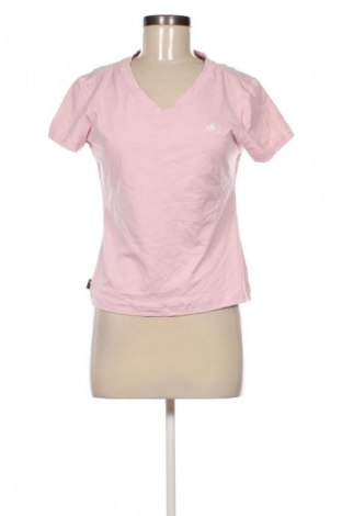 Γυναικείο t-shirt Adidas, Μέγεθος M, Χρώμα Ρόζ , Τιμή 17,99 €