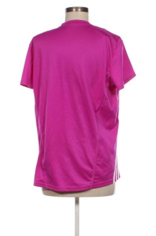 Damen T-Shirt Adidas, Größe XL, Farbe Lila, Preis 18,99 €