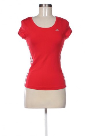 Damski T-shirt Adidas, Rozmiar S, Kolor Czerwony, Cena 62,07 zł