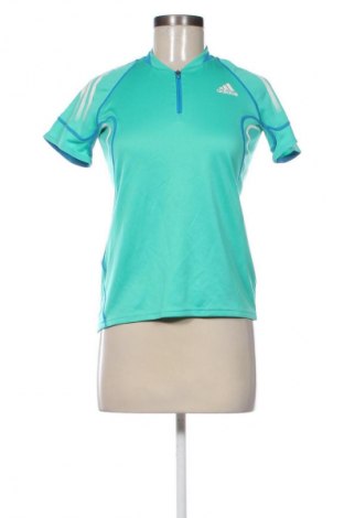 Γυναικείο t-shirt Adidas, Μέγεθος M, Χρώμα Πράσινο, Τιμή 14,00 €