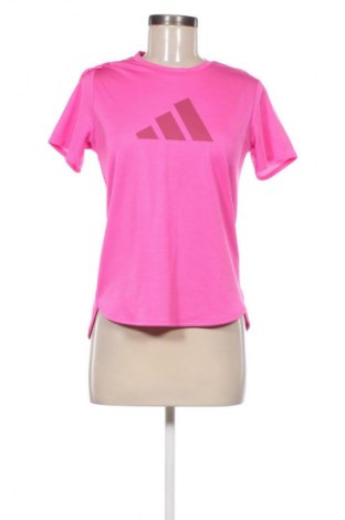 Γυναικείο t-shirt Adidas, Μέγεθος S, Χρώμα Ρόζ , Τιμή 13,80 €