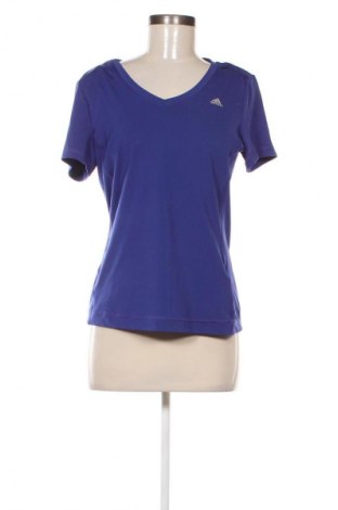 Damen T-Shirt Adidas, Größe M, Farbe Blau, Preis 18,99 €