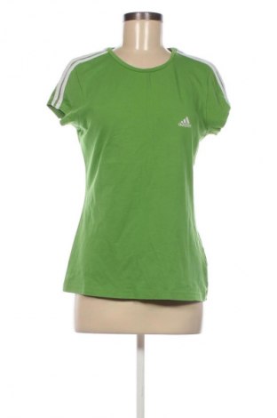 Γυναικείο t-shirt Adidas, Μέγεθος M, Χρώμα Πράσινο, Τιμή 13,81 €