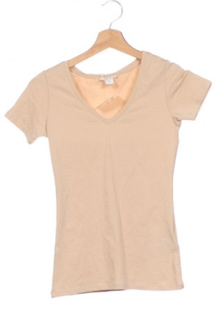Damen T-Shirt Amisu, Größe XXS, Farbe Beige, Preis 8,75 €