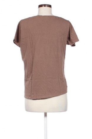 Γυναικείο t-shirt Amisu, Μέγεθος M, Χρώμα Καφέ, Τιμή 8,69 €