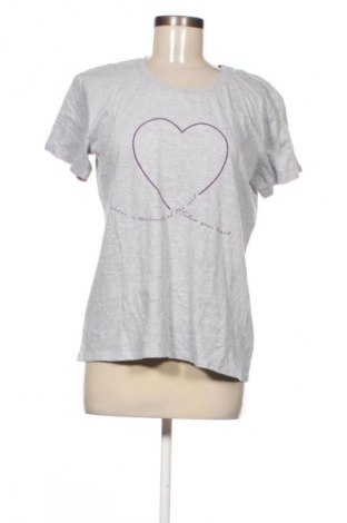 Γυναικείο t-shirt BLWR, Μέγεθος L, Χρώμα Γκρί, Τιμή 7,99 €