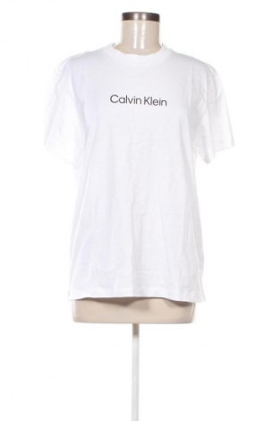 Damski T-shirt Calvin Klein, Rozmiar XL, Kolor Biały, Cena 111,99 zł