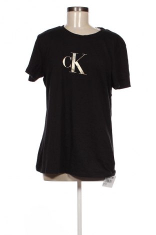 Γυναικείο t-shirt Calvin Klein Jeans, Μέγεθος 3XL, Χρώμα Μαύρο, Τιμή 49,99 €