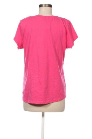 Γυναικείο t-shirt Colours, Μέγεθος XL, Χρώμα Ρόζ , Τιμή 10,99 €