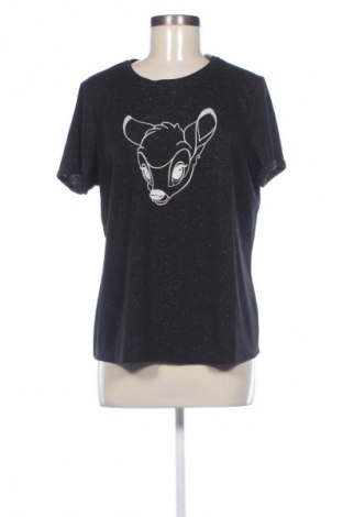 Γυναικείο t-shirt Disney, Μέγεθος M, Χρώμα Μαύρο, Τιμή 9,00 €