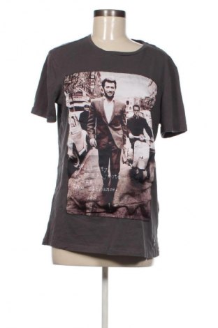Damski T-shirt Gaudi, Rozmiar L, Kolor Szary, Cena 88,99 zł