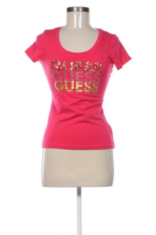Γυναικείο t-shirt Guess, Μέγεθος S, Χρώμα Ρόζ , Τιμή 25,63 €