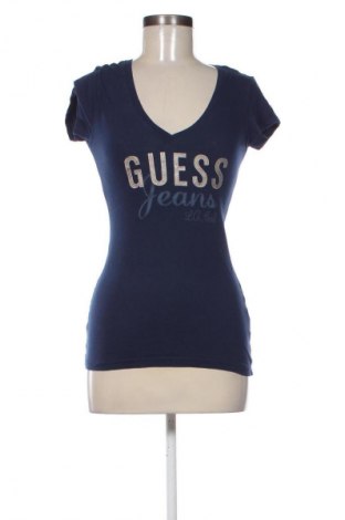 Дамска тениска Guess, Размер S, Цвят Син, Цена 32,00 лв.