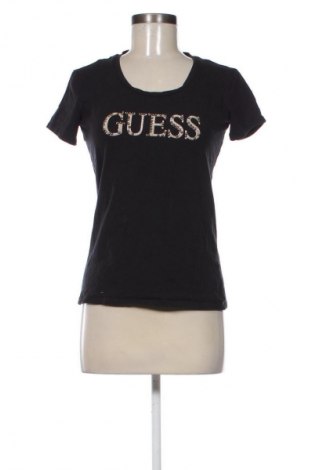 Damski T-shirt Guess, Rozmiar M, Kolor Czarny, Cena 73,56 zł