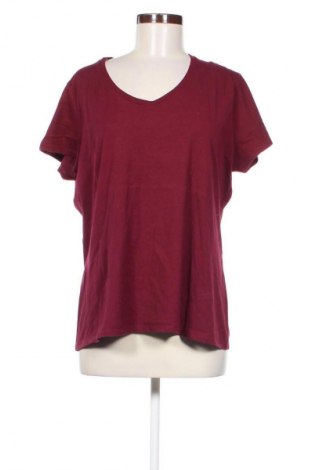 Damski T-shirt Hanes, Rozmiar XL, Kolor Czerwony, Cena 39,08 zł