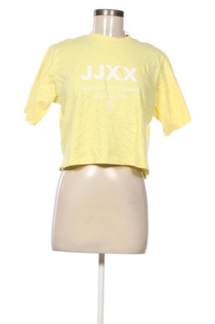 Γυναικείο t-shirt JJXX, Μέγεθος M, Χρώμα Κίτρινο, Τιμή 4,99 €