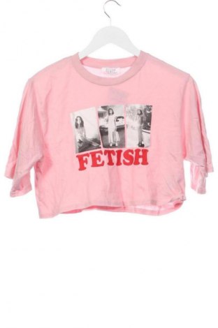 Γυναικείο t-shirt Jennyfer, Μέγεθος XS, Χρώμα Ρόζ , Τιμή 8,75 €