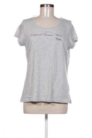 Γυναικείο t-shirt John Baner, Μέγεθος M, Χρώμα Γκρί, Τιμή 5,99 €