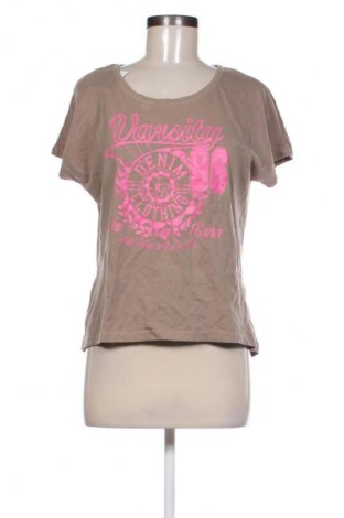 Γυναικείο t-shirt John Baner, Μέγεθος M, Χρώμα  Μπέζ, Τιμή 5,99 €