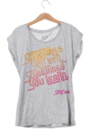 Γυναικείο t-shirt Kul Ladies, Μέγεθος XS, Χρώμα Γκρί, Τιμή 9,52 €