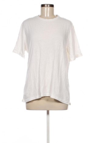 Γυναικείο t-shirt Mango, Μέγεθος L, Χρώμα Λευκό, Τιμή 19,99 €