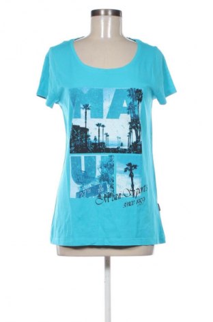 Damen T-Shirt Maui, Größe XL, Farbe Blau, Preis 7,19 €