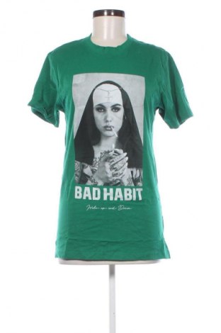 Γυναικείο t-shirt Mister Tee, Μέγεθος S, Χρώμα Πράσινο, Τιμή 10,99 €