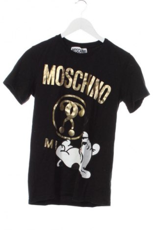 Γυναικείο t-shirt Moschino, Μέγεθος XS, Χρώμα Μαύρο, Τιμή 97,24 €