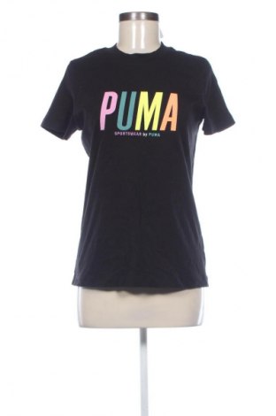 Дамска тениска PUMA, Размер M, Цвят Черен, Цена 45,03 лв.