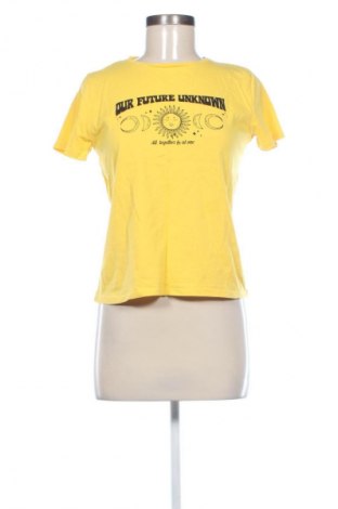 Damen T-Shirt Pull&Bear, Größe M, Farbe Gelb, Preis € 8,70