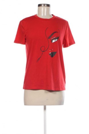 Damski T-shirt SHEIN, Rozmiar S, Kolor Czerwony, Cena 55,99 zł