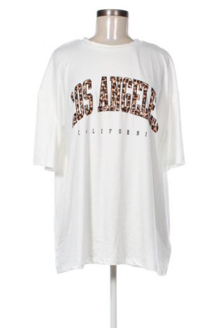 Damski T-shirt SHEIN, Rozmiar XL, Kolor Biały, Cena 55,99 zł