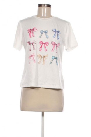 Damski T-shirt SHEIN, Rozmiar S, Kolor Biały, Cena 55,99 zł