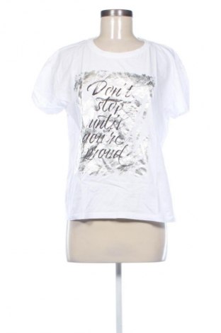 Γυναικείο t-shirt Sinsay, Μέγεθος S, Χρώμα Λευκό, Τιμή 9,00 €