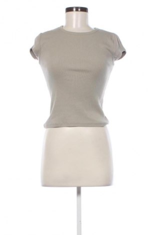 Damen T-Shirt Stradivarius, Größe M, Farbe Beige, Preis € 9,00
