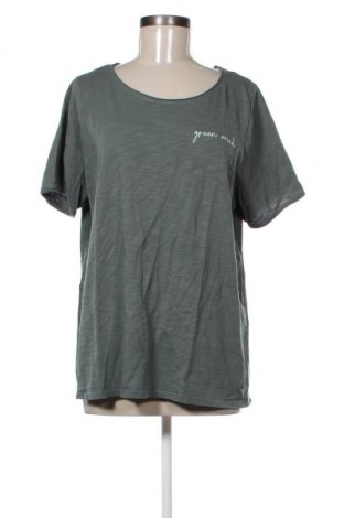Γυναικείο t-shirt Tom Tailor, Μέγεθος XL, Χρώμα Πράσινο, Τιμή 11,99 €
