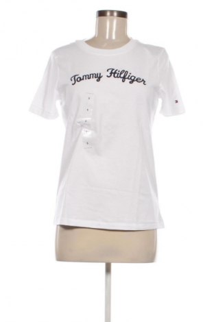 Damski T-shirt Tommy Hilfiger, Rozmiar S, Kolor Biały, Cena 182,99 zł